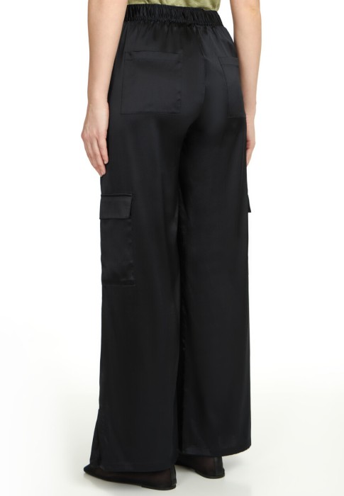 брюки  из италии вид сбоку