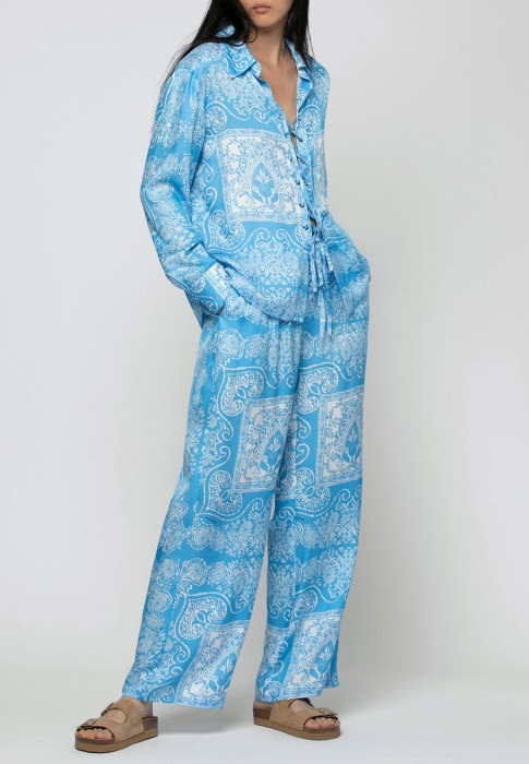 брюки  от бренда max&moi вид слева