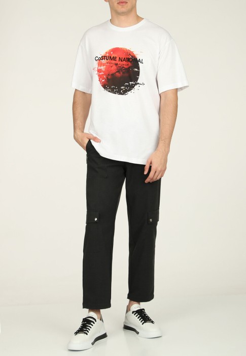 брюки  от бренда costume national вид слева