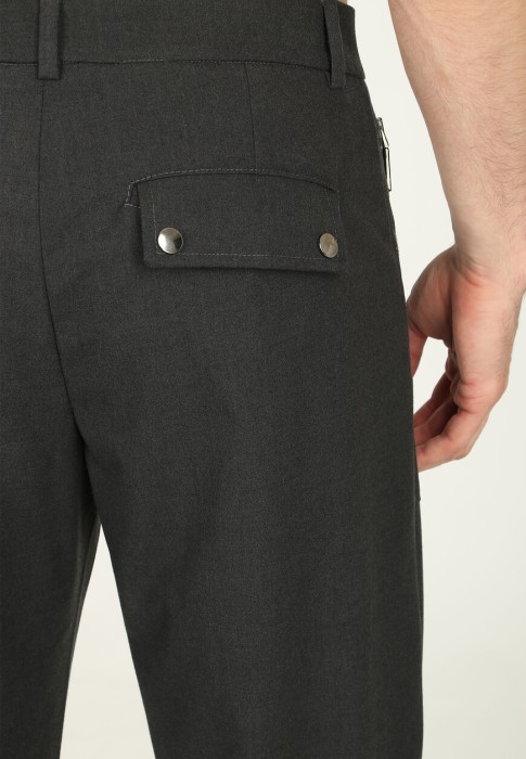 брюки  универсального стиля с лицевой стороны