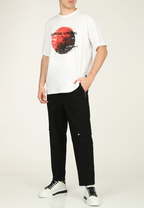 брюки  от бренда costume national вид слева