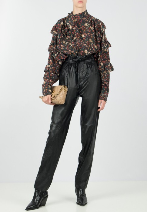 брюки  от бренда isabel marant вид слева