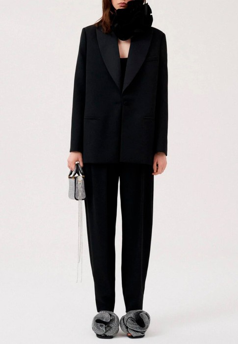 брюки  из италии вид сбоку