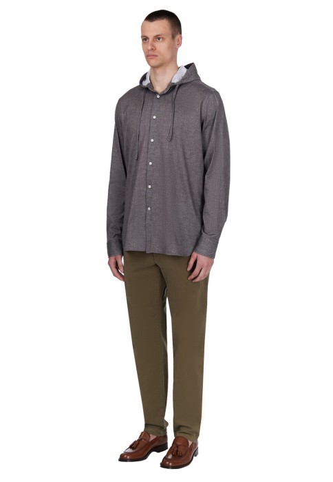 Товар зеленого цвета с внутренней стороны