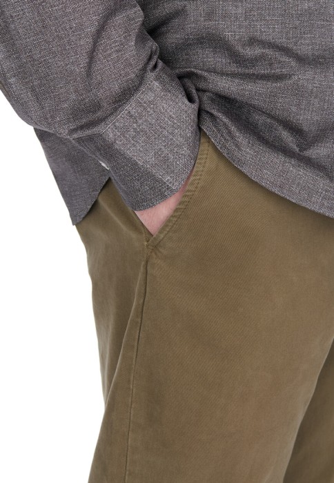 брюки  универсального стиля с лицевой стороны