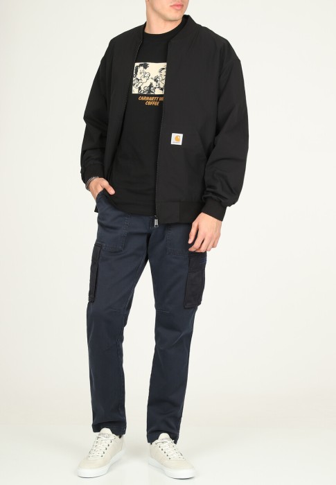 брюки  от бренда aeronautica militare вид слева