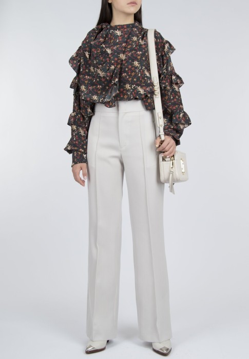 брюки  из франции вид сбоку