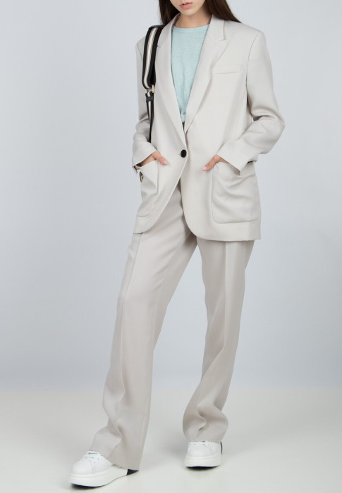 брюки  из проверенных материалов спереди