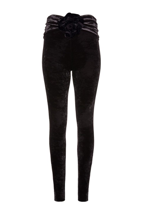 Товар с артикулом SPODNIE 05 CZARNY вид сзади