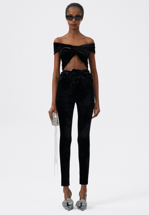 брюки  из италии вид сбоку