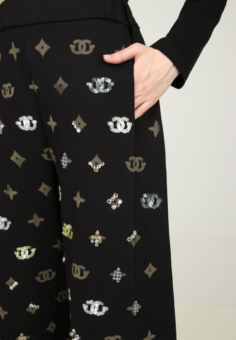 брюки  из проверенных материалов спереди