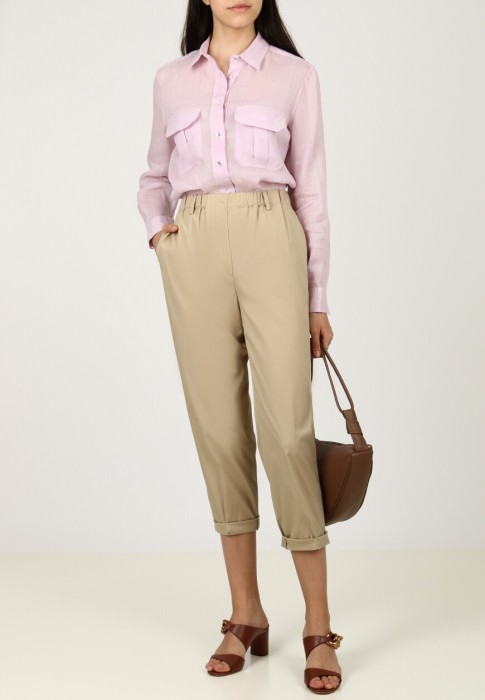 брюки  от бренда antonelli firenze вид слева