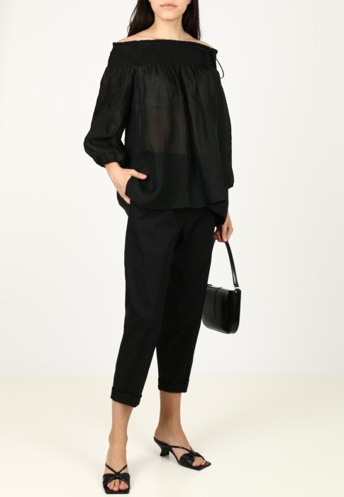 брюки  от бренда antonelli firenze вид слева