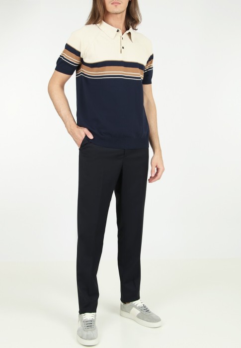 брюки  от бренда cappellini by peserico вид слева