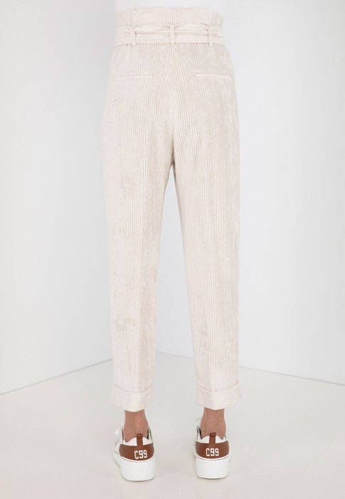 брюки  от бренда cappellini by peserico вид слева