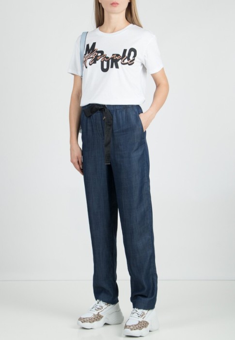 брюки  из италии вид сбоку