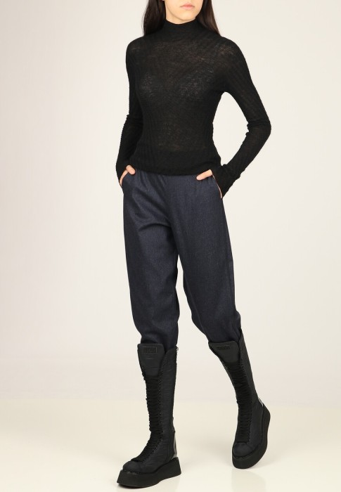 брюки  из италии вид сбоку