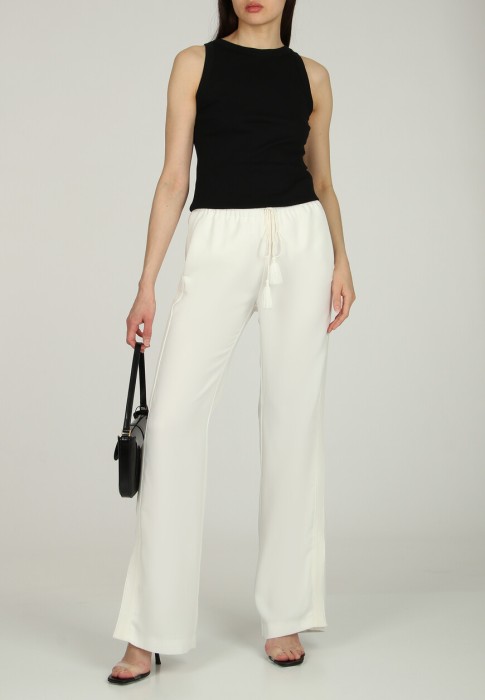 брюки  от бренда ermanno firenze вид слева