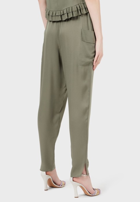 брюки  из италии вид сбоку