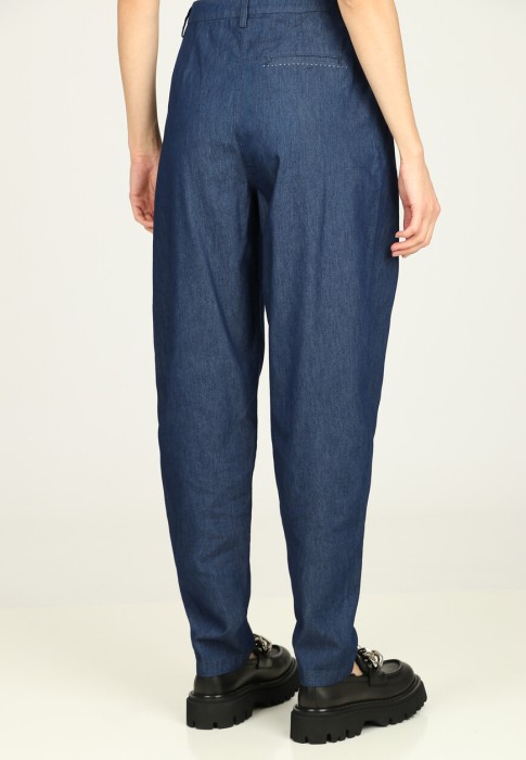 брюки  из италии вид сбоку