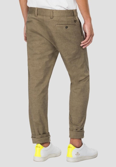 брюки  из америки вид сбоку