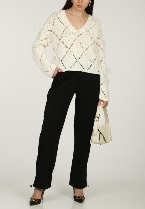 брюки  от бренда twinset milano вид слева