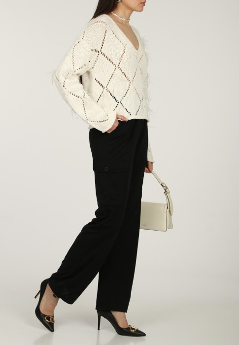 брюки  из италии вид сбоку