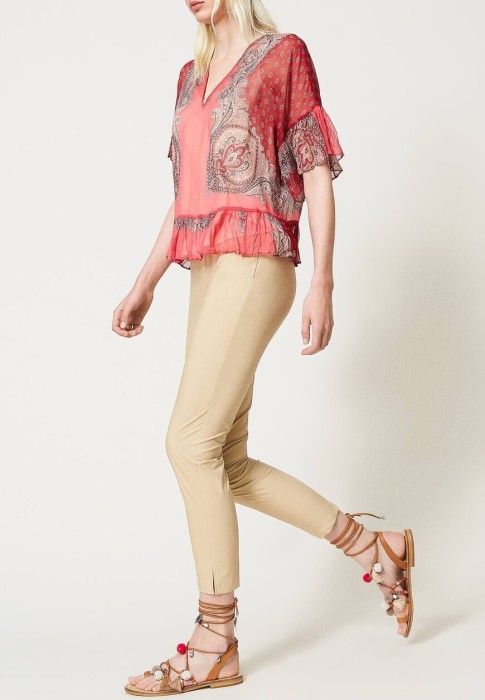 брюки  от бренда twinset milano вид слева