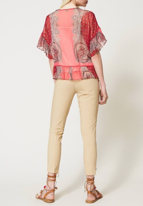 брюки  из италии вид сбоку