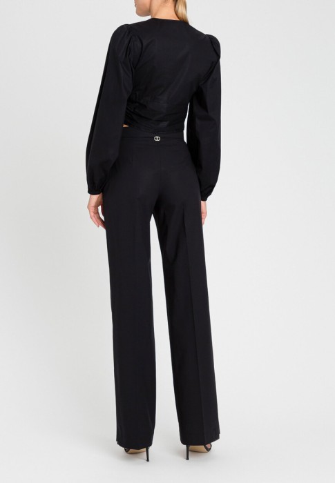 брюки  от бренда twinset milano вид слева