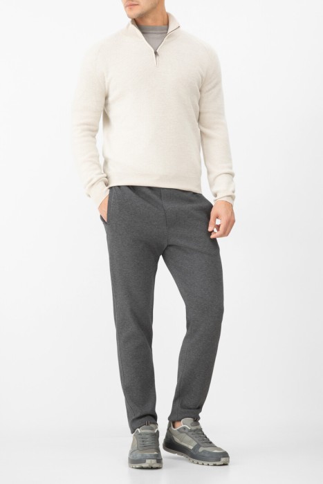 брюки  из хлопка спереди