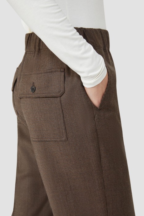 брюки  из италии вид сбоку