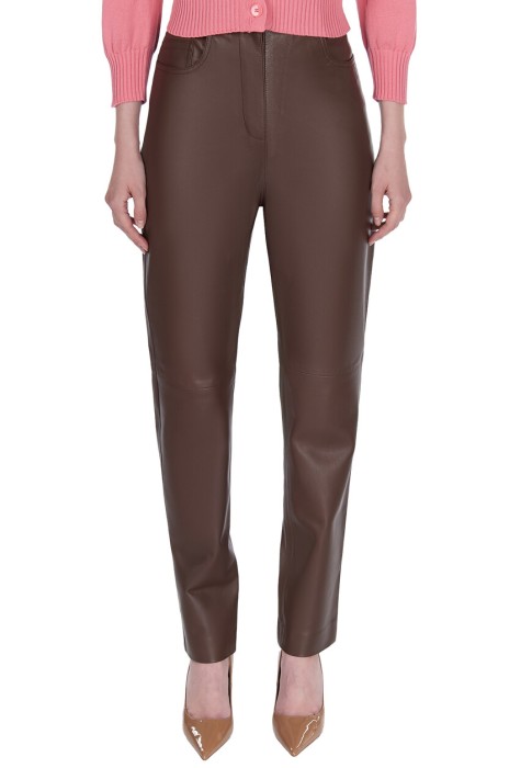 брюки  от бренда luisa spagnoli вид слева