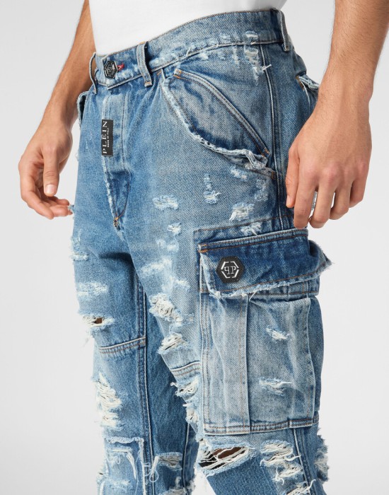 брюки  из проверенных материалов спереди