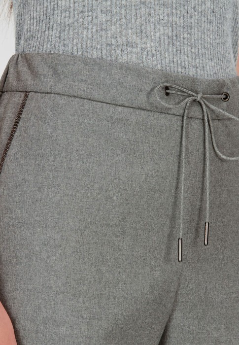 брюки  из италии вид сбоку