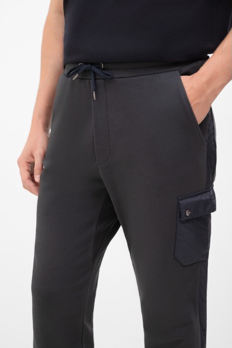 брюки  из франции вид сбоку