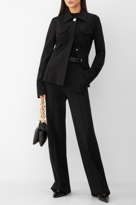 брюки  из вискозы спереди