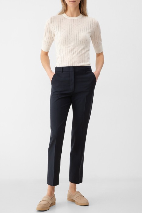 брюки  из шерсти спереди