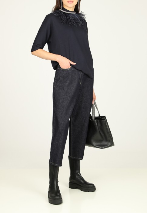 брюки  от бренда fabiana filippi вид слева