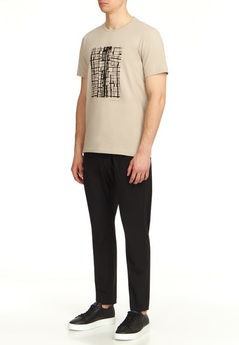 брюки  от бренда herno вид слева