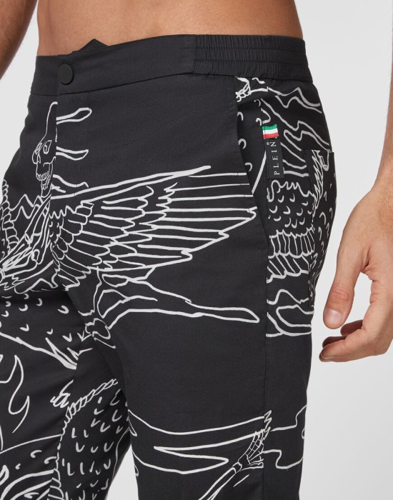 брюки  из проверенных материалов спереди