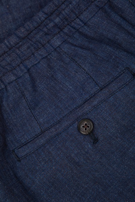 брюки  для взрослого возраста с изнаночной стороны