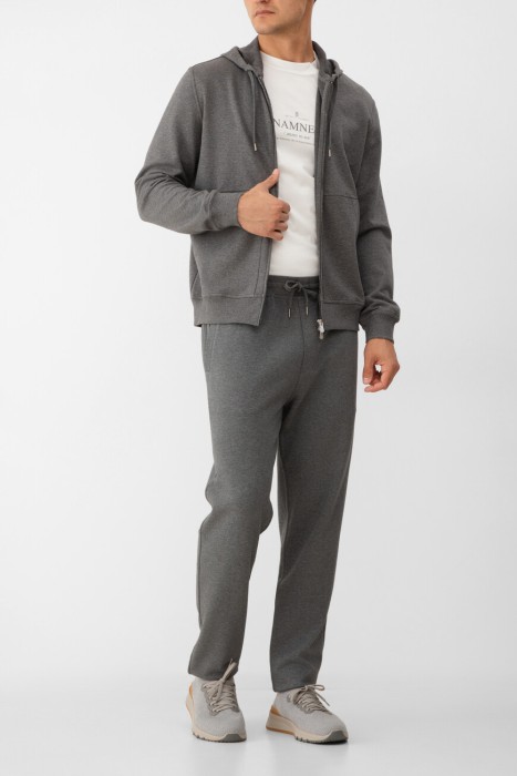 брюки  из хлопка спереди