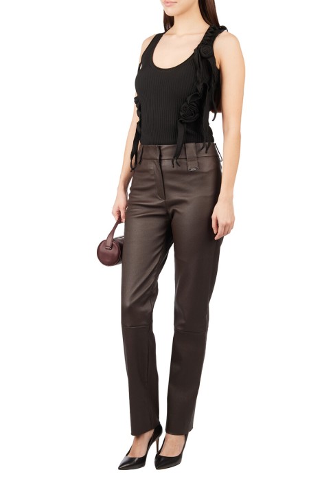 брюки  из проверенных материалов спереди