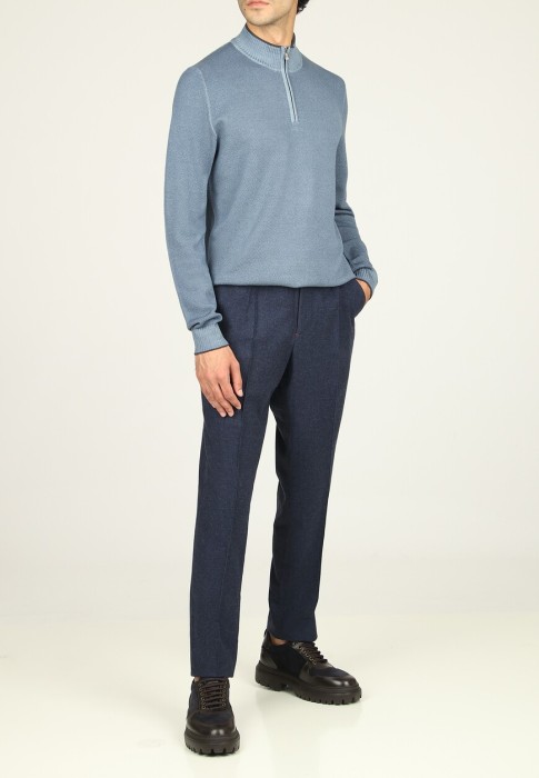 брюки  от бренда isaia вид слева