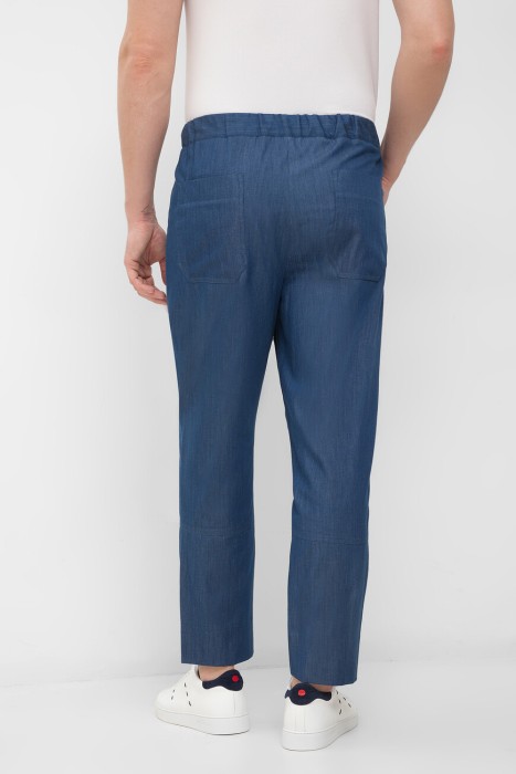 брюки  от бренда kiton вид слева