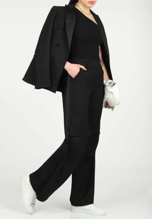 брюки  из америки вид сбоку