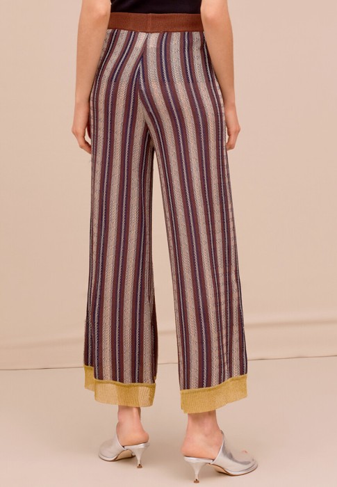 брюки  от бренда erika cavallini вид слева