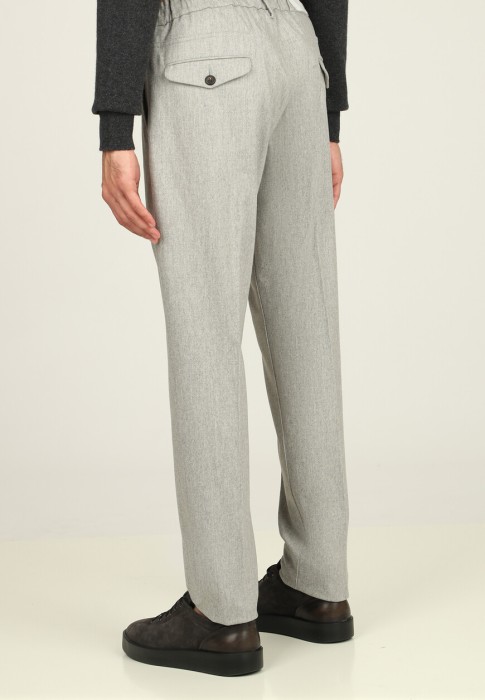 брюки  из италии вид сбоку