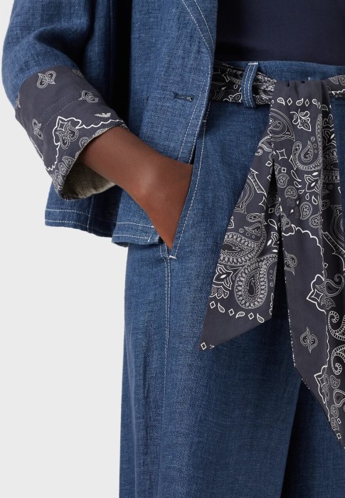 брюки  из проверенных материалов спереди